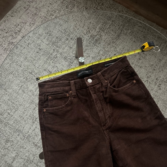 Aritzia Denim Forum The Arlo Brown New High Rise Ankle Length Jeans Sz 27 - Picture 9 of 15